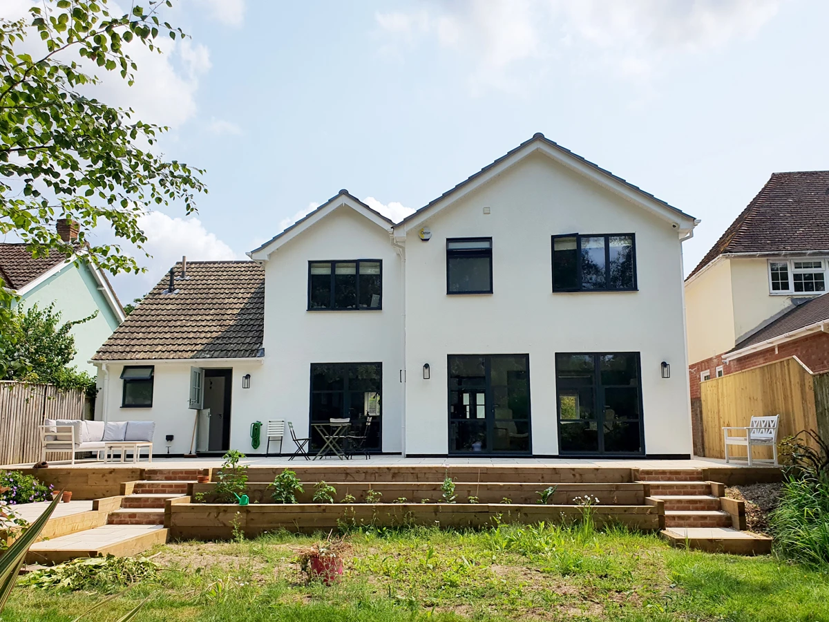 Double Storey Rear Extension in Highcliffe, Christchurch | Tom Frowde ...