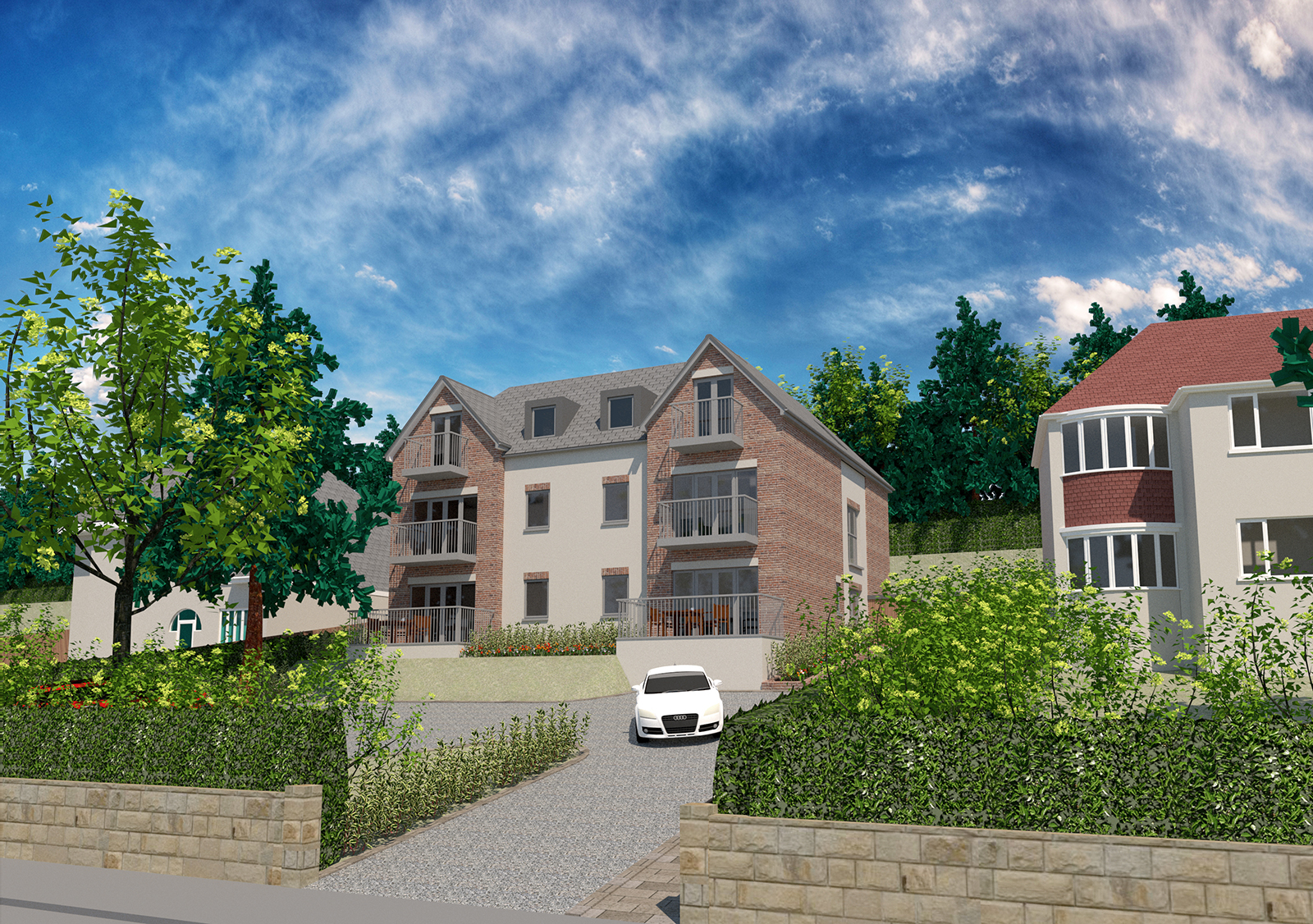 New Block of Flats, Westbourne, Bournemouth Tom Frowde Architects